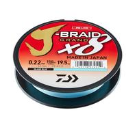 Daiwa Tresse 8 Brins J-Braid Grand X8-135m - PE.1 - D.0.13mm - R.8.5kg-19lb - Bleu - 12796013 - Equipement pour la peche sportive