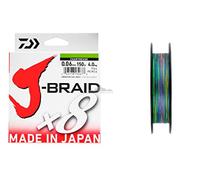 Daiwa J-braid 8 300 M Multicolor 0.160 mm