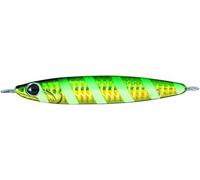 Daiwa ZC80G10 Metal Jig, Color: Zebra Glow Green Gold, 2 6/7 Oz., Hook Size #1/0