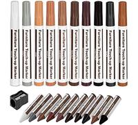 DAIXISM Furniture Repair Kit Wood Markers Wax Sticks,for Stains, Scratches, Floors, Tables, Desks, Bedposts, Touch Ups, and Cover Ups(21), Multicolor