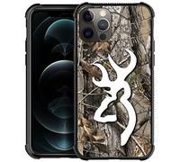 DAIZAG Case Compatible with iPhone 11 Pro,Shockproof Soft Phone Cover for Boy Men Gift Case,Classic Camo Hunter Jungle Deer
