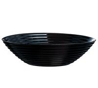 Dajar Harena Luminarc Soup Plate Glass, Black, 20 x 20 x 5.3 cm