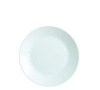 Dajar Zelie 18 cm Arcoroc Dessert Plate, Glass, White
