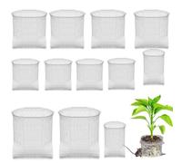 DAJASD Pack of 12 Stainless Steel Root Protection for Plants, 4 Sizes, Vole Basket for Fruit Trees, Plant Basket Vole Protection, Plant Root Protection for Protection of Roots of Trees, Flowers