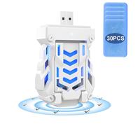 DAJASD USB Mosquito Repellent Plug in, Portable USB Powered Insect Repellent Plug in with 30 Mosquito Tablets, Mosquito Killer Plug in for Indoor, Outdoor, Hiking, Garden, Home, Travel Use