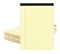 DAJAVE Pack of 8 A4 Blank Notepad 80 Sheets/160 Pages Spiral Pad Kraft Cover Block Sketch Pad Diary Spiral Bound Gift for College Office Back to School