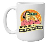 DAJDC Let Me Check Boss Employee Funny Novelty Coffee Mug Cup Sarcastic Gift for Work Office 11 Oz, White Gag Gift (Let Me Check)