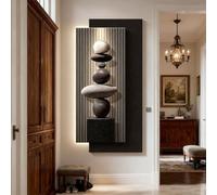 DAJIAYIQI LED Wall Art,3D Vision Wall Painting, wall-mounted sandstone paintings, USB-Powered Lighted Wall Decor for living room, bedroom and corridor(39.4X19.7in)