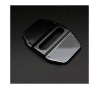 DaJiKan 4pcs/set Car Styling Door Lock Buckle Stickers Cover Fit For Mercedes Benz AMG W213 W204 W205 CLA GLA GLE GLC GLS C E Class 4 Color DaJiKan (Color Name : Black)
