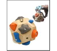 DAJILI Handcrafted Boulder Block, Build Strength and Precision, 3D Climbing Boulder Block for Take It Out Anytime, Finger Training Tool for Climbers, Rock Climbing Training Balls Gift for Rock Climber