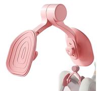 DAJILI Thigh Master, Pelvic Floor Trainer, 360 Degree Rotation Pelvic Floor Exercise Devices, Leg Inner Thigh Exercise Equipment for Home Gym Use (Pink)