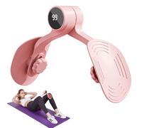 DAJILI Thigh Master, Pelvic Floor Trainer, Automatic Counting, Thigh exerciser, 360 Degree Rotation Pelvic Floor Exercise Devices, Pelvic Floor Strengthener for Women for Home Gym Use (Pink)