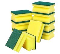 DAJING 16pk Heavy Duty Kitchen Sponges, Non-Scratch Design, Ergonomic Grip, Multi-Use, Durable, Absorbent, Perfect for Pots, Pans, Dishes, and Household Surfaces