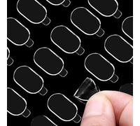 DAJING 280 Pcs New upgrade Quick Tear Mounting Putty, Waterproof Sticky Double-sided Adhesive Dots, Clear Sticky Tack for Wall Pictures Hanging, No Trace Strong