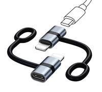 DAJING 36W USB C to Lightning Adapter (2Pack) - Fast Charging for iPhone 14 13 12 11 Pro Max, iPad, iPod - Portable and Durable