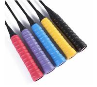 DAJING 5Pack AntiSlip PU Overgrip for Tennis Badminton Squash Rackets Perf