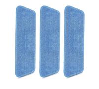 DAJING blue spray mop head is a package of three pieces, and the replacement mop head is compatible with Addis Spray Flat