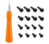 DAJING Doorbell Screwdriver Replacement Kit | 16 Spare Screws+Screwdriver | Compatible with 2nd Generation/3/4/Pro&Elite | Ring Doorbell Disassembly Tool | Accessory Screws
