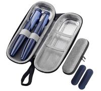 DAJING Insulin Pen Cooler Grey Suitcase, Medicine Cooling Bag and Injection Cooler, Suitcase with Insulin Needle, Portable Diabetes Supplies Storage, 2 ice Bags, 4-6 Hours Cooling, Portable