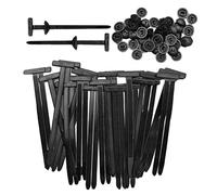 DAJING Nylon Universal Cable Tie Buckle, 100pcs Heavy-Duty Self-Locking UV-Resistant Zipper Clips, Cable Ties, and Holders for Car Maintenance