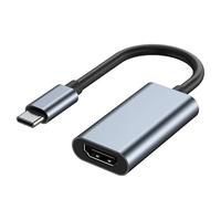 DAJING USB C to HDMI Adapter, 4K USB Type-C to HDMI Adapter, Compatible with iPhone 16/15, MacBook Pro/Air, iPad, Surface Book, Pixelbook, Dell, Samsung Galaxy, Steam, Microsoft