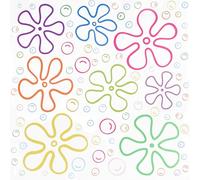 DAJISI 177Pcs Ocean Wall Stickers Colorful Bubbles Stickers Bubbles Wall Decals Bubble Wall Decal Stickers Bathroom Wall Decal Under The Sea Birthday Party Decorations Wall Stickers for Bedroom