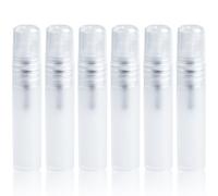 DAJISI 6PCS 5ML Mini Spray Bottle, Fine Mist Atomizer Bottle Plastic Refillable Perfume Atomizer Portable Travel Size Empty Spray Bottle for Travel Party Date Make Up Tools