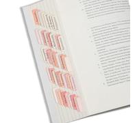 DAJISI 75PCS Bible Tabs, Laminated Bible Tabs for Study Bible, Pink Bible Tabs for Women Men Easy to Read and Apply Bible Index Book Tabs Bible Stickers Accessories