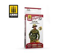 DAK UNIFORMS AFRICA KORPS FIGURES SET 6 JARS 17 ML (7/21) *