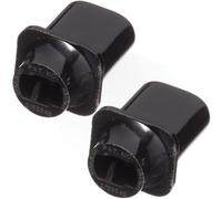 Daka-ware Top Hat Switch Tip for Fender Telecaster | Black | Pack of 2, 5149-A