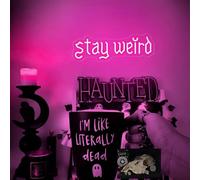 DAKABUKA Stay Weird Neon Sign Pink Neon Signs for Wall Decor Neon Light Sign with USB Neon Lights LED Neon Sign for Bedroom Living Room Study Room LED Signs for Wall Decor Birthday Gift