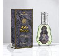 DAKAR Eau de Parfum Spray for Men - 50ml | Woody, Earthy, Spicy & Aquatic Fragrance | Long-Lasting Masculine Scent | Daily Wear & Evening Appeal