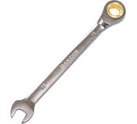 DAKCOS Fixed Head Ratchet Spanner 10mm Ratcheting Combination Wrench Chrome Vanadium Steel