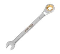 DAKCOS Fixed Head Ratchet Spanner 10mm Ratcheting Combination Wrench Chrome Vanadium Steel