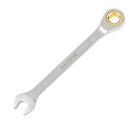 DAKCOS Fixed Head Ratchet Spanner 12mm Ratcheting Combination Wrench Chrome Vanadium Steel