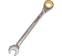 DAKCOS Fixed Head Ratchet Spanner 12mm Ratcheting Combination Wrench Chrome Vanadium Steel