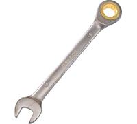 DAKCOS Fixed Head Ratchet Spanner 16mm Ratcheting Combination Wrench Chrome Vanadium Steel