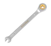DAKCOS Fixed Head Ratchet Spanner 6mm Ratcheting Combination Wrench Chrome Vanadium Steel