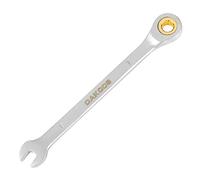 DAKCOS Fixed Head Ratchet Spanner 7mm Ratcheting Combination Wrench Chrome Vanadium Steel