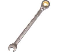 DAKCOS Fixed Head Ratchet Spanner 8mm Ratcheting Combination Wrench Chrome Vanadium Steel