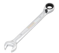 DAKCOS Fixed Head Reversible Ratchet Spanner 12mm Ratcheting Combination Wrench Chrome Vanadium Steel