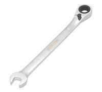 DAKCOS Fixed Head Reversible Ratchet Spanner 8mm Ratcheting Combination Wrench Chrome Vanadium Steel
