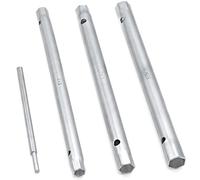 DAKCOS Monoblock Tap Spanner Set 4PCS 8-9mm,10-11mm,12-13mm Box Spanner Set | Metric Plumbers Box Spanner Set, Tubular Box Spanner wiht Tommy Bar