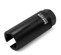 DAKCOS Oxygen Sensor Socket, 22 mm x 3/8" Lambda Sensor Socket with Side Wire Cutout, O2 Sensor Removal Tool