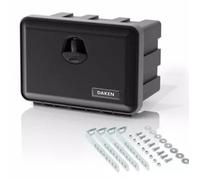 Daken Just 500-R Truck Storage Box 500 x 350 x 300 mm Storage Box 30.5 Litre Transport Box Plastic Waterproof (with Universal Holder)