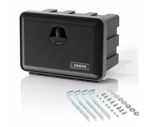 Daken Just 500-R Truck Storage Box 500 x 350 x 300 mm Storage Box 30.5 Litre Transport Box Plastic Waterproof (with Universal Holder)