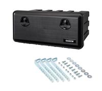 Daken Just 750 Truck Storage Box Tool Box 750 x 350 x 450 mm Plastic Transport Box (with Universal Holder)