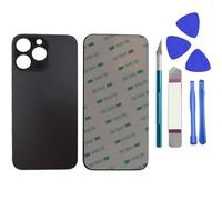 Dakexiong 14 Pro Max Rear Back Glass Replacement for iPhone 14 Pro Max 6.7 inches with Repar Tool kit,Space Black