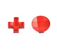 Dakexiong 2 in 1 D-Pads for Xbox One Elite Series 1 Controller D-Pads for Xbox One Elite Series 2 Controller Stainless Steel D-Pads Replacement for Xbox Elite 2 Core Controller (Red)