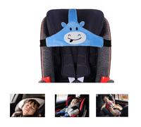 Dakexiong Baby Carseat Head Support, Safe Carseat Headrest Band, Head Strap for Car Seat Sleep Positioner Fixed Belt Car Seat Neck Protection Belt for Toddler Child Children Kids Infant(Blue)